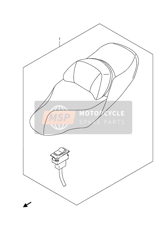 Set sedile con riscaldatore (Opzionale) (AN650 E19)